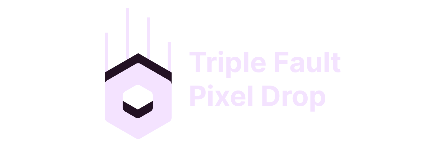 Pixel Drop header